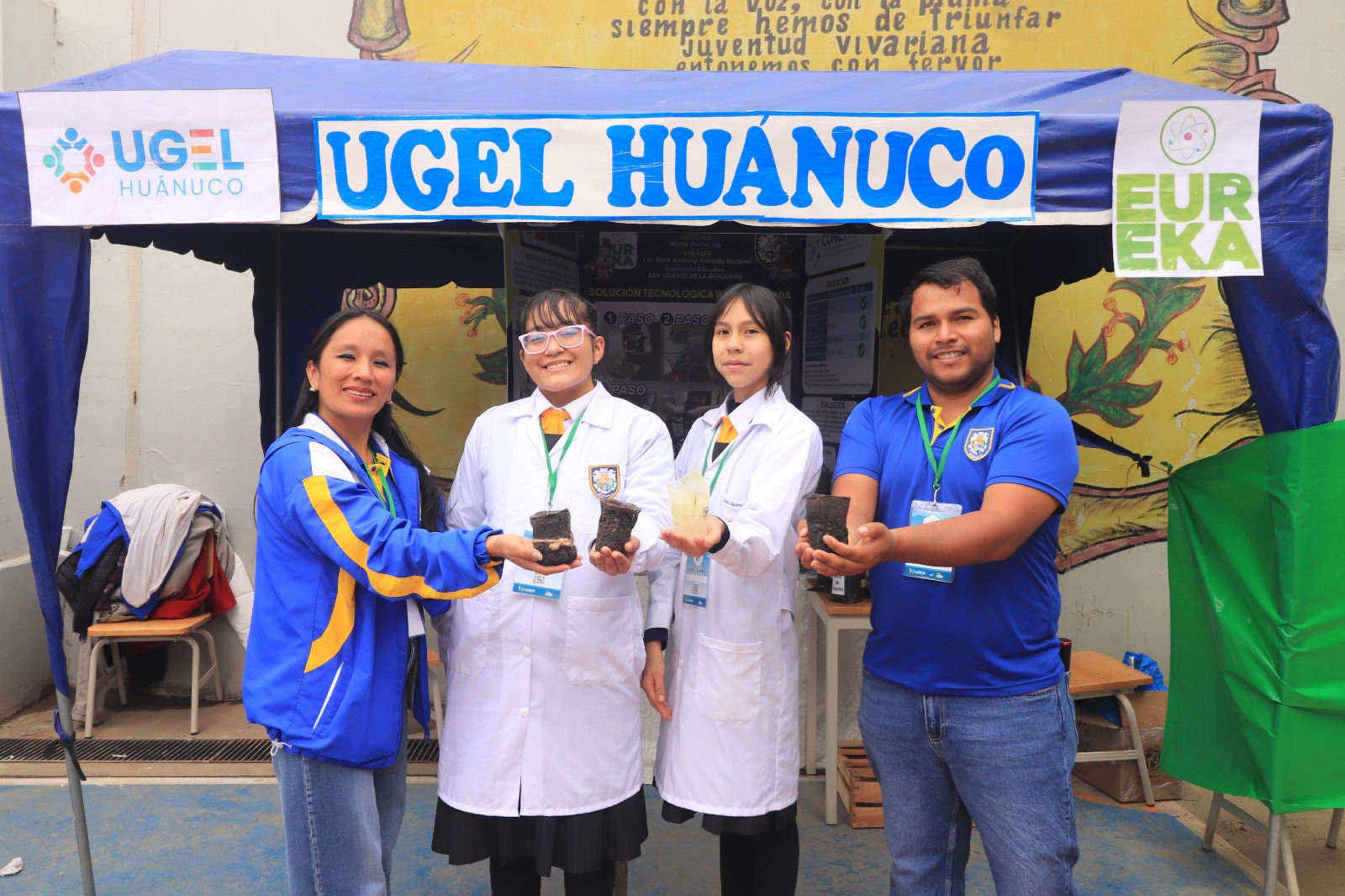 COLEGIOS DE HUÁNUCO SE ALISTAN PARA EL CONCURSO DE CIENCIA Y TECNOLOGÍA EUREKA EN SU ETAPA NACIONAL EN TARAPOTO