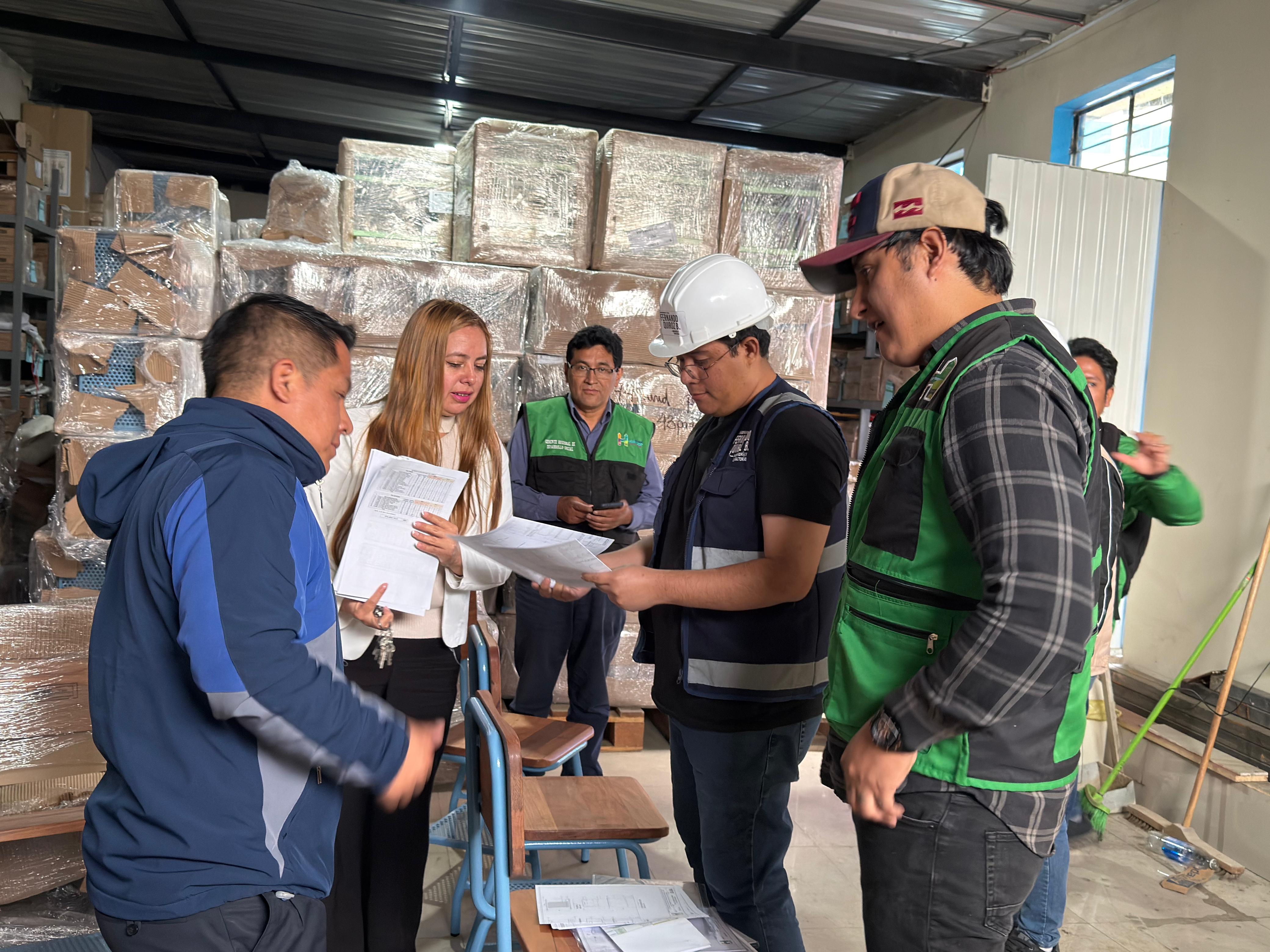 Gobierno Regional Huánuco entrega más de 1 600 mobiliarios escolares para 25 instituciones educativas en Yarowilca